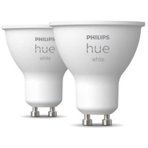 Philips Hue Spot GU10 White 400 lumens 5.2W 2 pieces (LPH02726) (PHILPH02726).( 3 άτοκες δόσεις.)