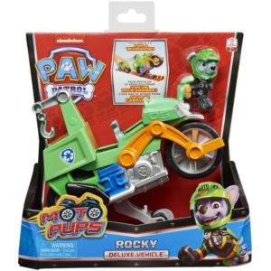 Spin Master Paw Patrol: Moto Pups - Rocky Deluxe Vehicle (20130045).