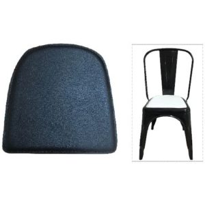 RELIX Κάθισμα Καρέκλας, Pvc Μαύρο (Μαγνητικό) 30/16x30cm Ε519,2Κ.