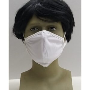 Osio OFM-3205W Υφασμάτινη μάσκα προστασίας προσώπου λευκή.