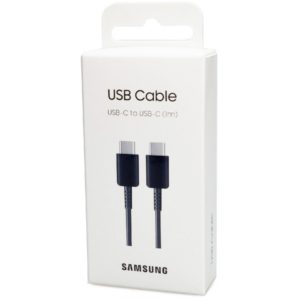 Καλώδιο σύνδεσης Samsung EP-DA705BBEGWW USB-C σε USB-C Μαύρο Original 1m Retail.