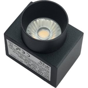 OPTONICA LED μαγνητικό φωτιστικό 5496, 5W, 4000K, μεταλλικό, μαύρο OPT-5496.