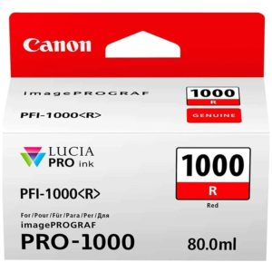 Canon Μελάνι Inkjet PFI1000R Red (0554C001) (CANPFI-1000R).( 3 άτοκες δόσεις.)