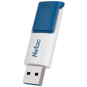 NETAC USB Flash Drive U182, 64GB, USB 3.0, μπλε NT03U182N-064G-30BL.