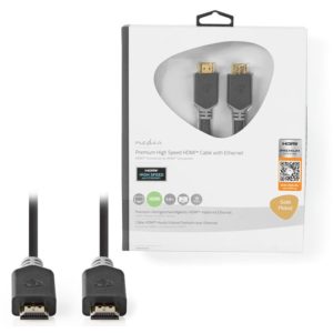 NEDIS CVBW34050AT50 Premium High Speed HDMI Cable with Ethernet HDMI Connector-H NEDIS.