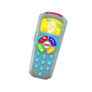 FISHER PRICE LAUGH LEARN CLICK N LEARN REMOTE CONTROL - BLUE (IN GREEK) (DLK58)
