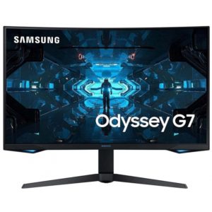 SAMSUNG Odyssey G7 LC32G75TQSPXEN Curved QLED Gaming Monitor 32'' 240 Hz (SAMLC32G75TQSPXEN).( 3 άτοκες δόσεις.)