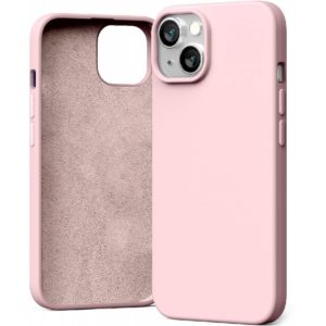 Θήκη Goospery Silicone για Apple iPhone14 Pink Sand.
