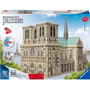 Ravensburger 3D Puzzle: Cathedrale Notre-Dame de Paris (324pcs) (12523).( 3 άτοκες δόσεις.)