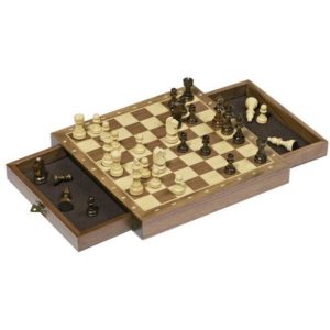 Goki σκάκι ξύλινο 25x25εκ..( 3 άτοκες δόσεις.)