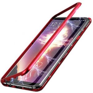 Θήκη Ancus 360 Full Cover Magnetic Metal για Apple iPhone 13 mini Κόκκινο.