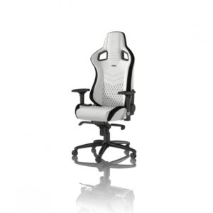noblechairs EPIC Gaming Chair Breathable, 4D armrests, 60mm casters - black/white.( 3 άτοκες δόσεις.)