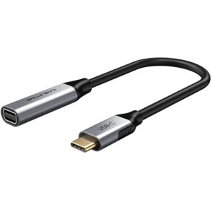 CABLETIME καλώδιο USB-C σε Mini DisplayPort C160, 4K, 0.15m, μαύρο 5210131038321.
