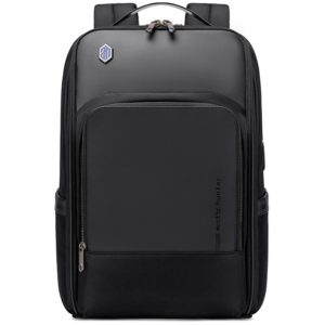ARCTIC HUNTER τσάντα πλάτης B00403-BK με θήκη laptop 15.6, USB, μαύρο B00403-BK.( 3 άτοκες δόσεις.)