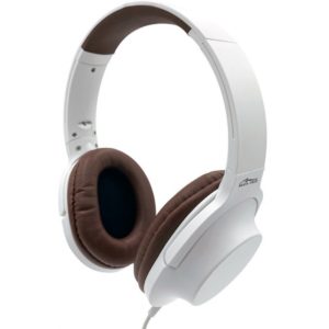 Ακουστικά Stereo Media-Tech MT3604 Delhpini 3.5mm Λευκά με Μικρόφωνο και Πλήκτρο Ελέγχου.