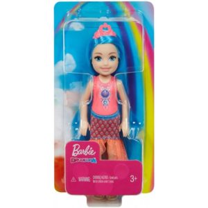 Mattel Barbie: Dreamtopia - Chelsea With Blue Hair (13cm) (GJJ94).