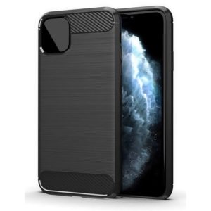 POWERTECH Θήκη Carbon Flex MOB-1549 για iPhone 12 Pro Max, μαύρη MOB-1549.