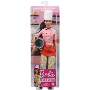 Mattel Barbie: Pasta Chef Brunette Doll (GTW38).