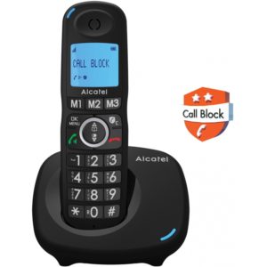 Alcatel Ασύρματο τηλέφωνο με δυνατότητα αποκλεισμού κλήσεων XL535( 3 άτοκες δόσεις.)