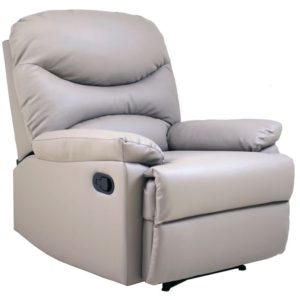 LUISA Πολυθρόνα Relax Σαλονιού - Καθιστικού Pu Cappuccino 88x90x99cm Ε9780,5P.( 3 άτοκες δόσεις.)