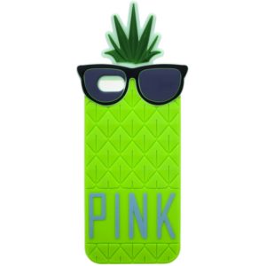 Θήκη Σιλικόνης Ancus Pineapple για Apple iPhone 6/6S Πράσινη.