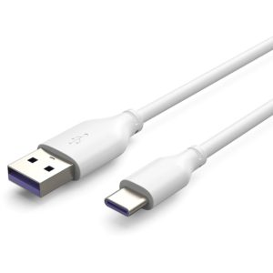 CABLETIME καλώδιο USB 2.0 σε USB Type-C C160, 5A, 1m, λευκό 5210131038109.