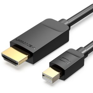 VENTION Mini DisplayPort to HDMI Cable 1.5M Black (HABBG).