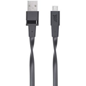 RIVAPOWER VA6000 BK12 Micro USB cable 1.2m black 6000BK12