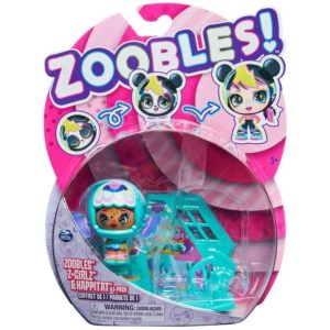 Spin Master Zoobles!: Z-Girlz Happitat - Green Fish Girl Figure (1-Pack) (20134942).