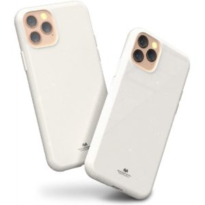 Θήκη Jelly Goospery Hole Series για Apple iPhone 11 Pro Λευκό.