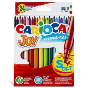 Carioca Joy μαρκαδόροι 24 χρωμάτων (Σετ 6τεμ).