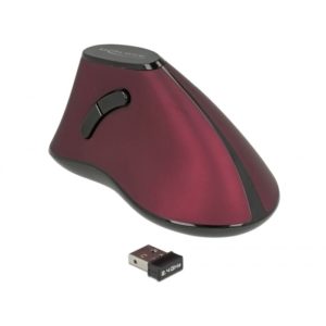 DELOCK εργονομικό vertical mouse 12528, Οπτικό, ασύρματο, 5 buttons 12528.