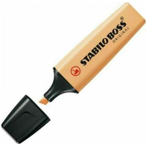 Μαρκαδόρος Υπογράμμισης STABILO BOSS 2 & 5mm (Pastel Pale Orange) (70/125) (STB70/125).