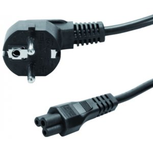 POWERTECH καλώδιο ρεύματος 3pin για laptop CAB-P005, 3x 0.3mm², 1.5m CAB-P005.
