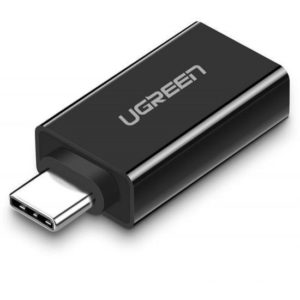 Adaptor OTG TYPE C 3.1 to USB 3.0 UGREEN US173 Black 20808 US173/20808
