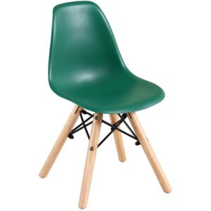 ART Wood Kid Καρέκλα Ξύλο - PP Πράσινο 32x34x57cm ΕΜ123,ΚG (Σετ 4τεμ.).( 3 άτοκες δόσεις.)