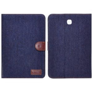 Θήκη Book Ancus Teneo Fabric για Samsung SM-T350 Galaxy Tab A 8.0 Σκούρο Μπλε.