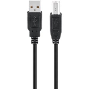 GOOBAY καλώδιο USB 2.0 σε USB Type B 93597, 3m, μαύρο 93597.