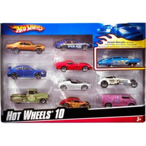 HOT WHEELS - CARS SET OF 10 RANDOM (54886)
