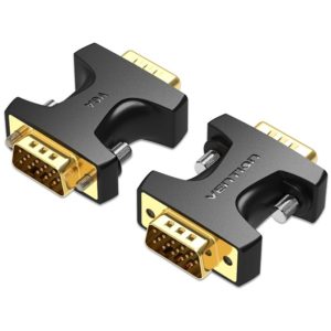 VENTION VGA Male to Male Adapter Black (DDEB0).
