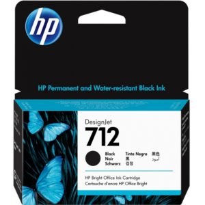 HP 712 38-ml Black DesignJet Ink Cartridge. 3ED70A.( 3 άτοκες δόσεις.)
