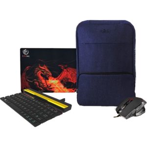 Mega Bundle - Mouse, Keyboard And Backpack( 3 άτοκες δόσεις.)