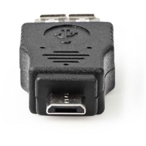 NEDIS CCGP60901BK USB 2.0 Adapter, Micro B Male - A Female, Black NEDIS.
