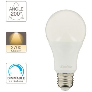 XANLITE ΛΑΜΠΤΗΡΑΣ LED A60 15W 2700Κ 1521LM DIMMABLE.