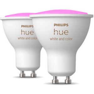 Philips Hue Spot GU10 White and Color Ambiance 350 lumens 4.3W 2 pieces (LPH02703) (PHILPH02703).( 3 άτοκες δόσεις.)