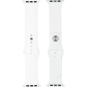 Watchband Goospery Silicone 42mm για Apple Watch series 4/3/2/1 Λευκό.