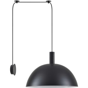 Home Lighting SE21-BL-4-NM1W-MS50 ADEPT TUBE Black Matt Wall Lamp Black Metal Shade 77-8822( 3 άτοκες δόσεις.)