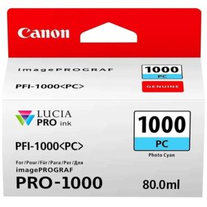 Canon Μελάνι Inkjet PFI1000PC Photo Cyan (0550C001) (CANPFI-1000PC).( 3 άτοκες δόσεις.)