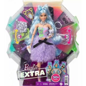 Mattel Barbie Extra: Blue Hair Deluxe Doll with Accessories (GYJ69).( 3 άτοκες δόσεις.)