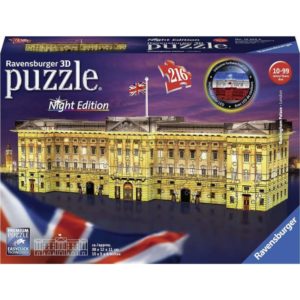 Ravensburger 3D Puzzle Night Edition: Buckingham Palace Night Edition (216pcs) (12529).( 3 άτοκες δόσεις.)